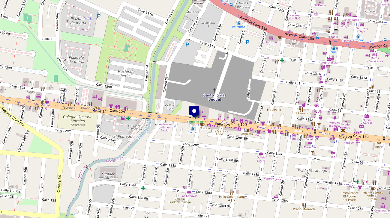 imagenes/Mapa de ubicación en Bogotá